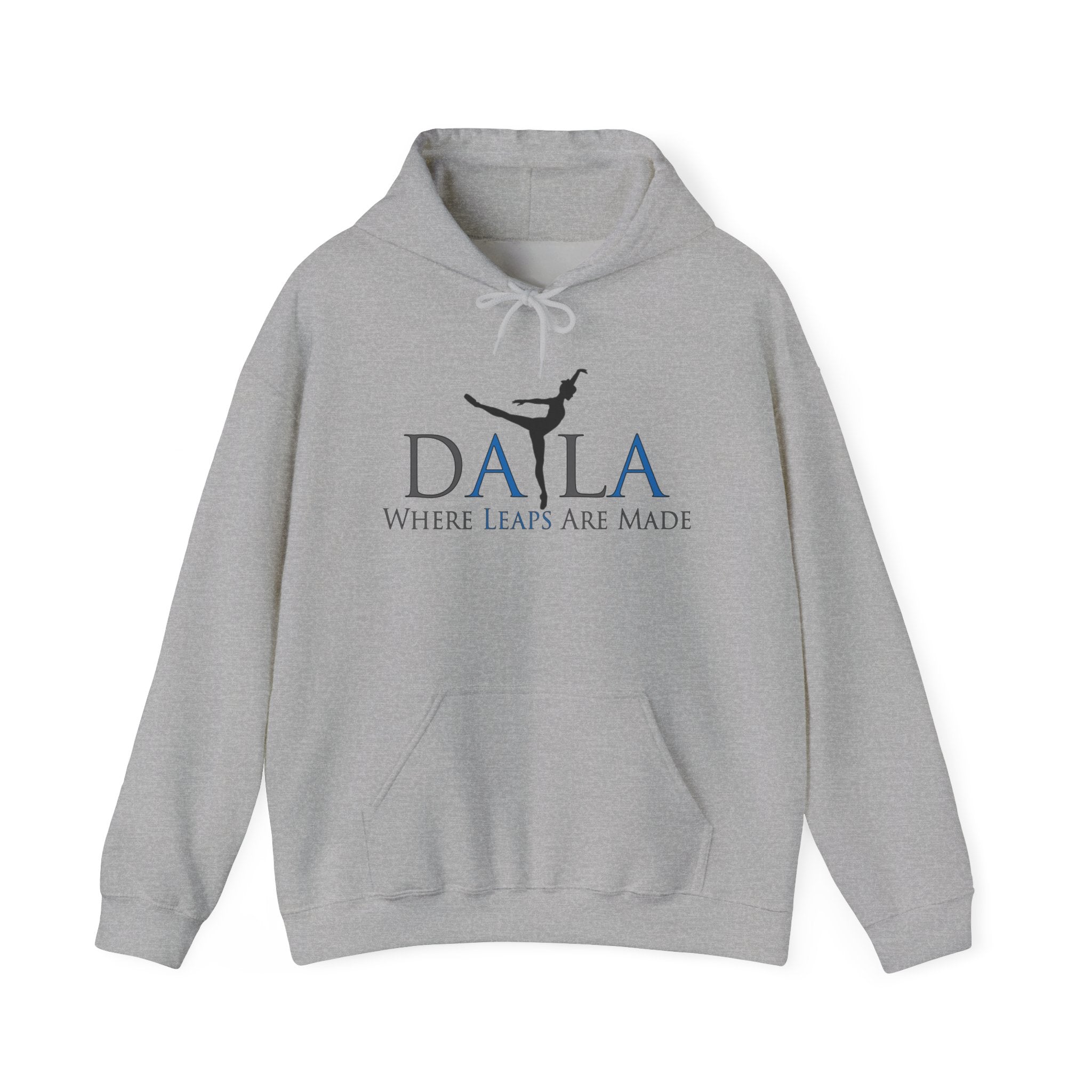 DALA Dance Logo Hoodie — "Where Leaps Are Made" Pullover
