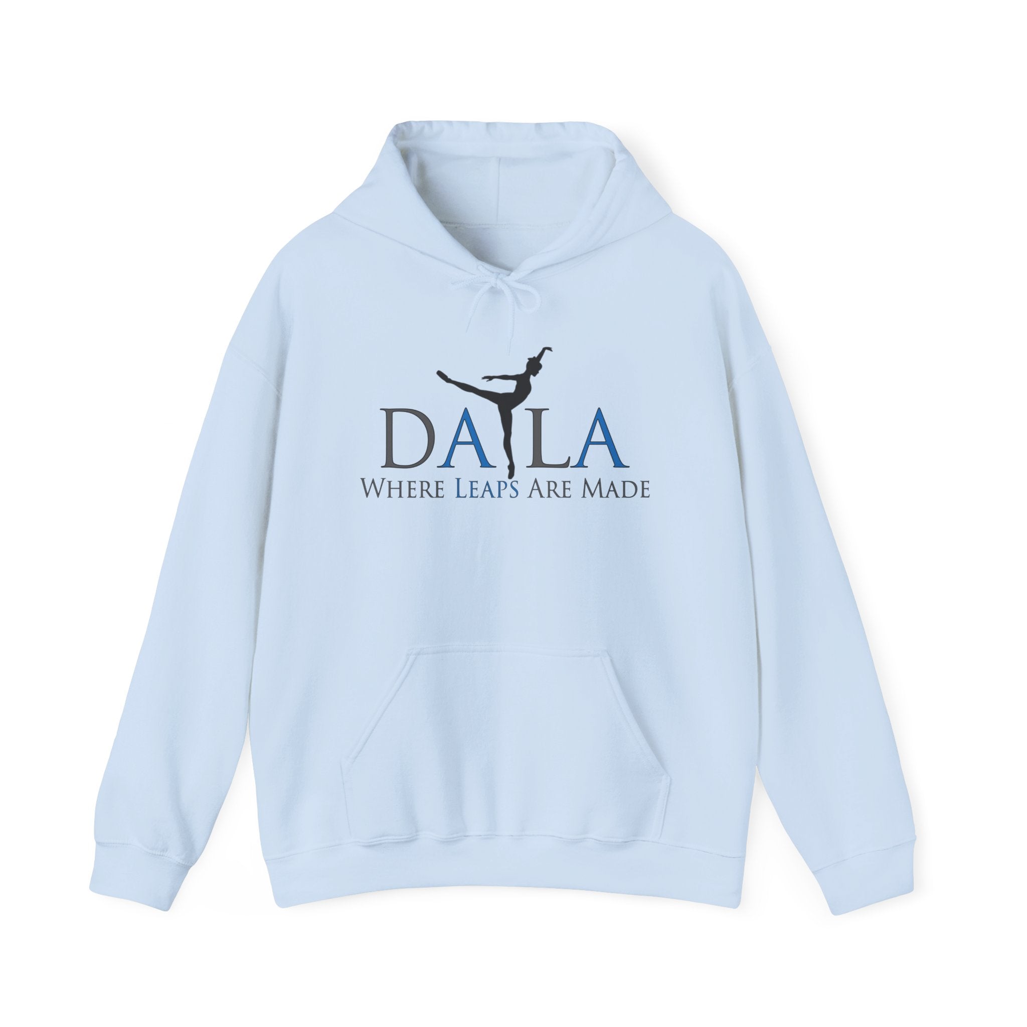 DALA Dance Logo Hoodie — "Where Leaps Are Made" Pullover