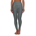 High-Waist Yoga Leggings with DALA Elf Logo