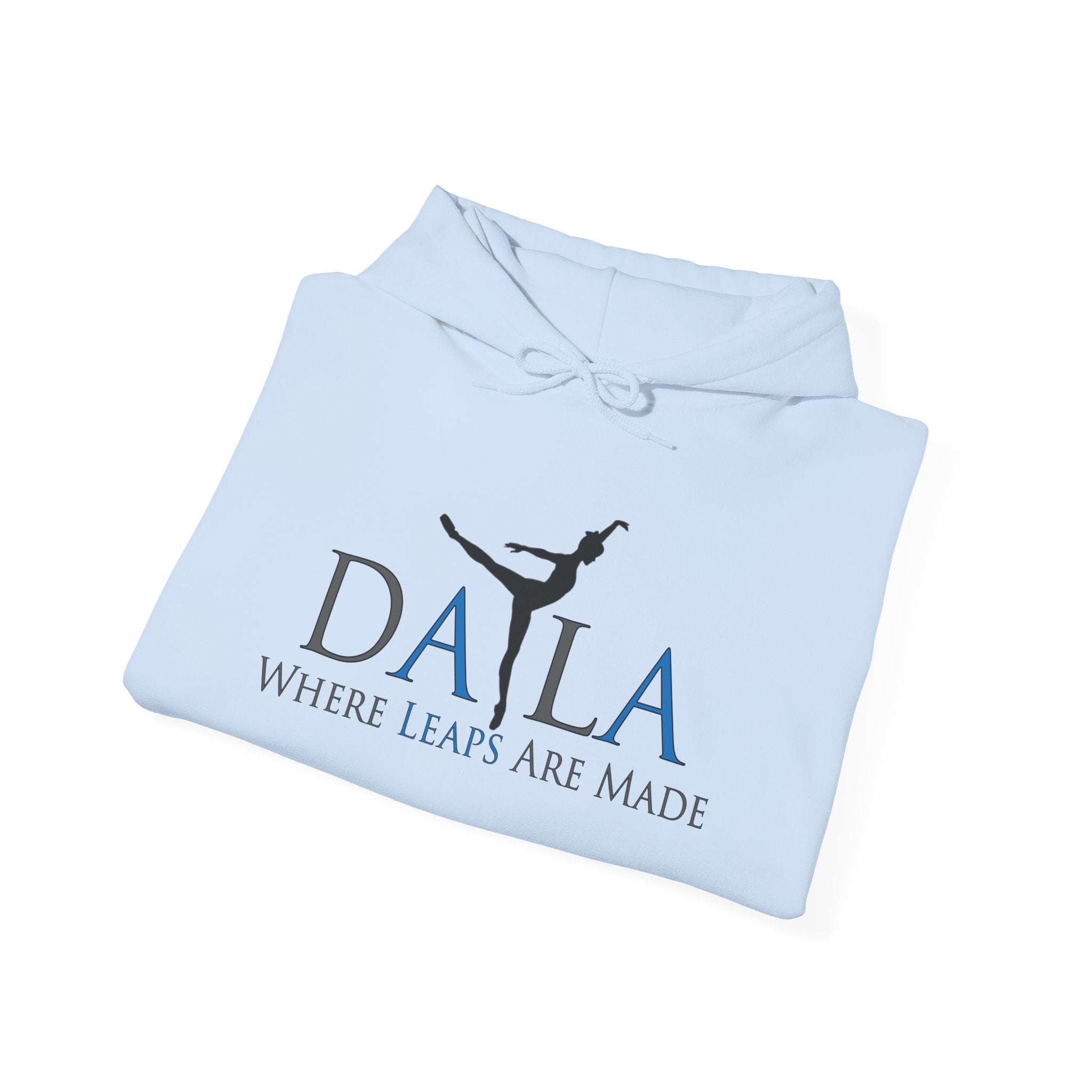 DALA Dance Logo Hoodie — "Where Leaps Are Made" Pullover