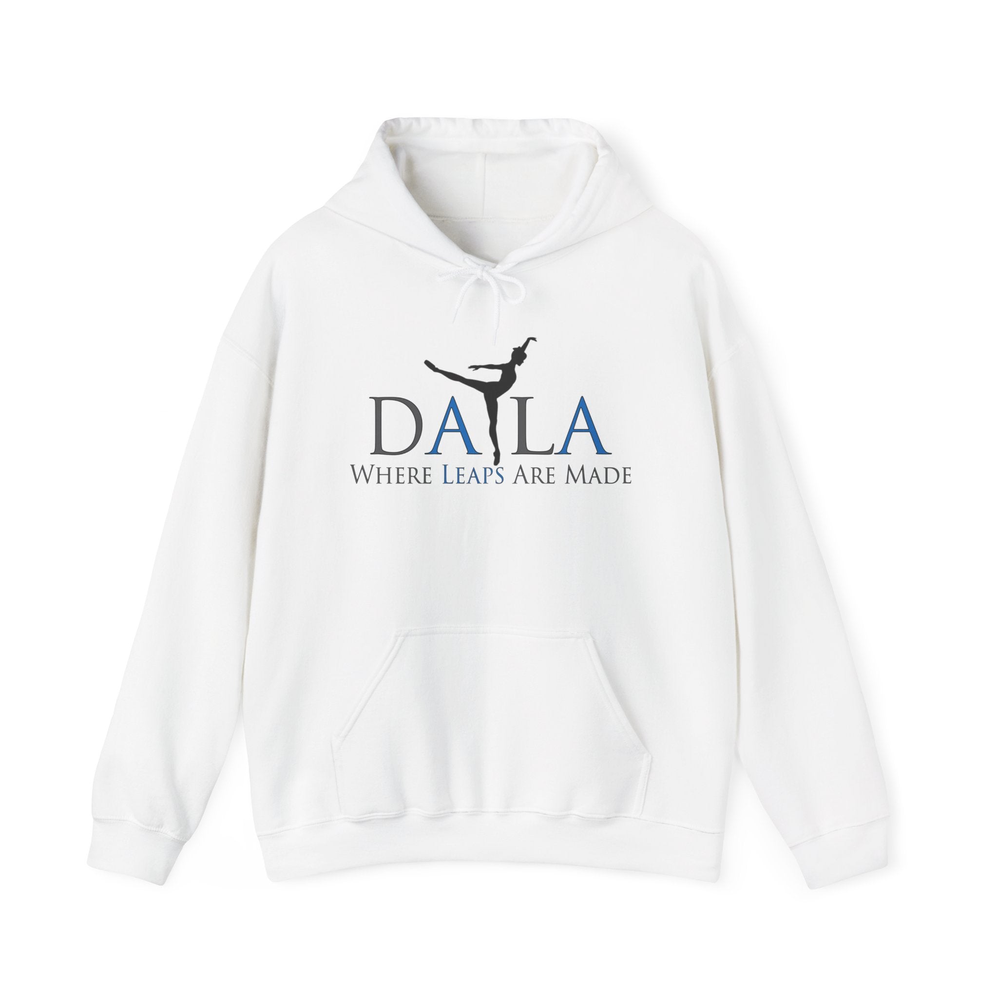 DALA Dance Logo Hoodie — "Where Leaps Are Made" Pullover