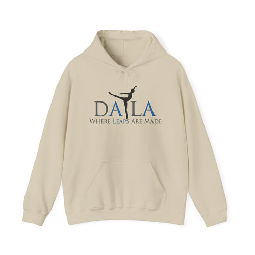 DALA Dance Logo Hoodie — "Where Leaps Are Made" Pullover