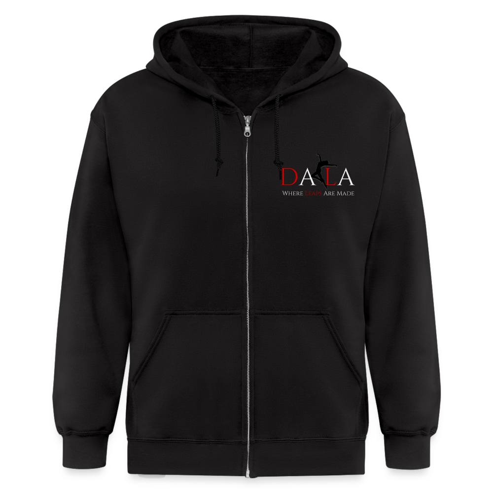 Men's Zip Hoodie - black