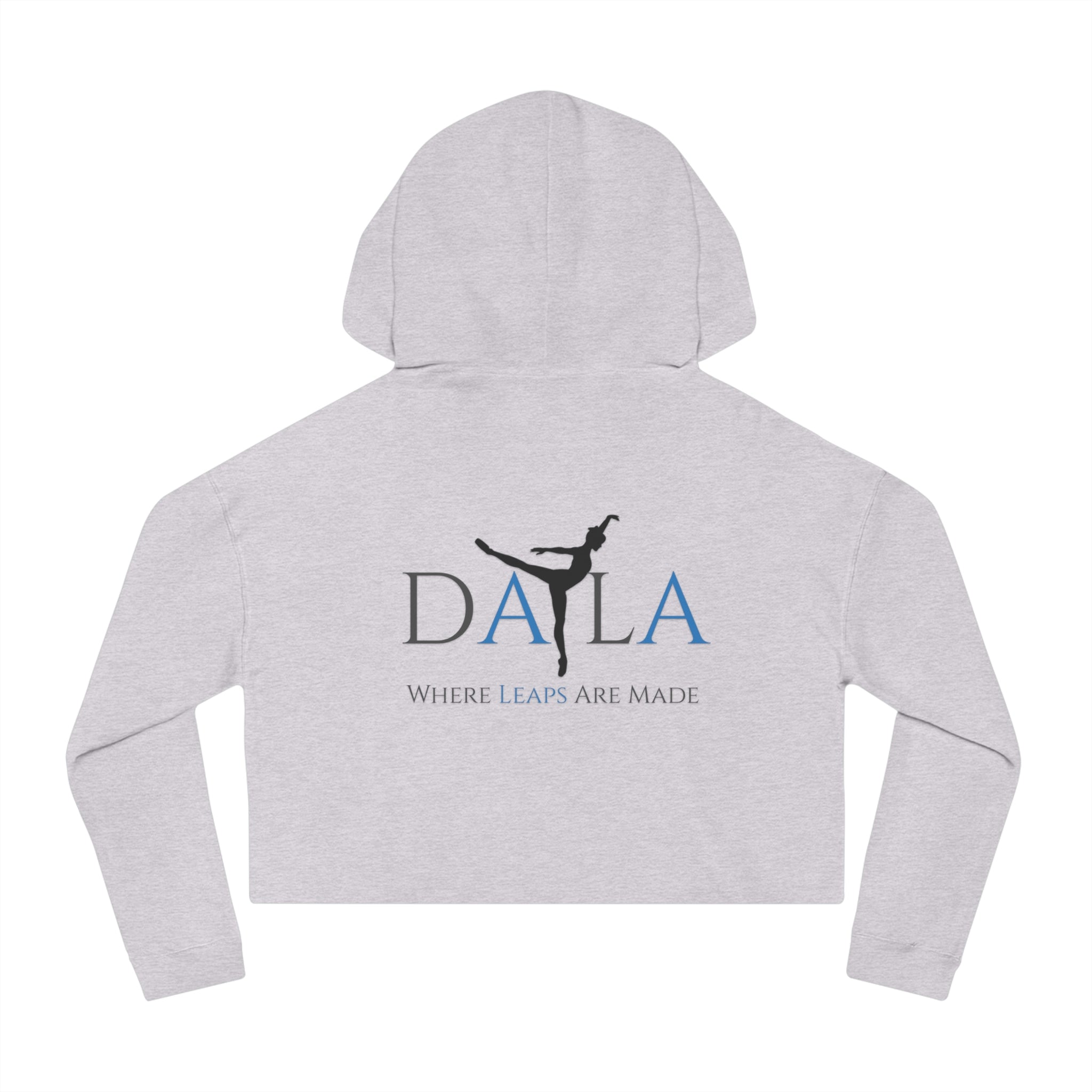 Womens Cropped Hooded Sweatshirt