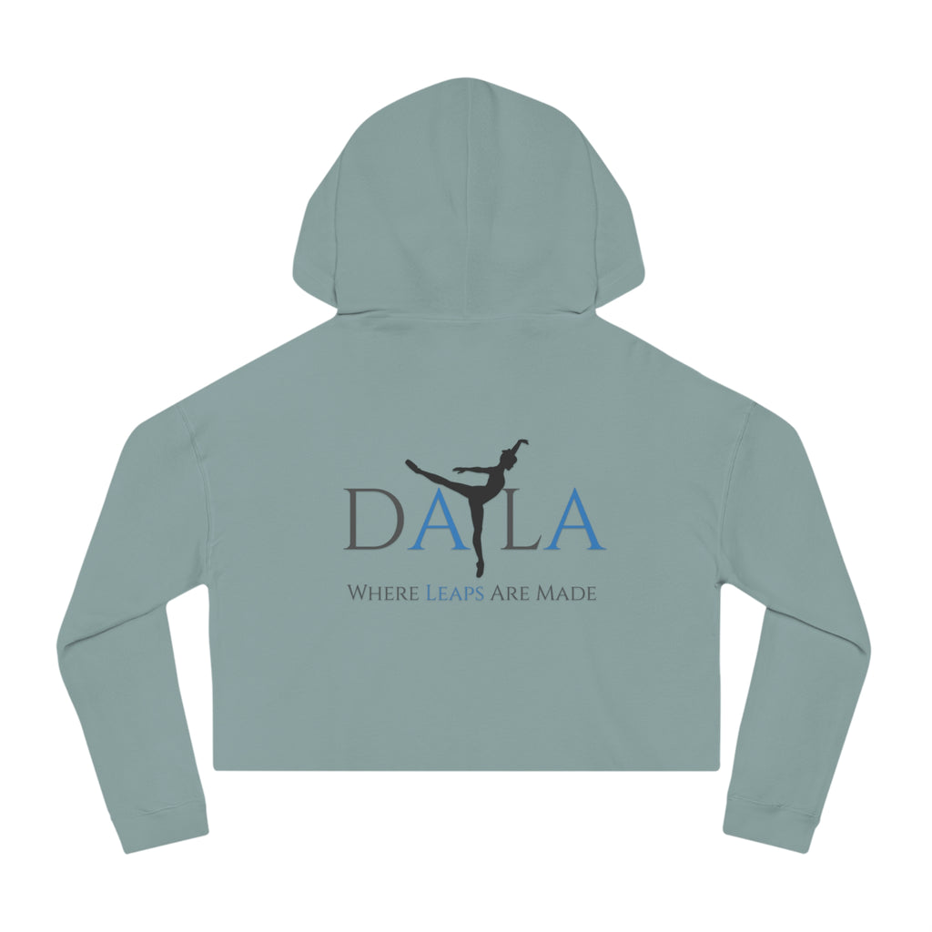 Womens Cropped Hooded Sweatshirt