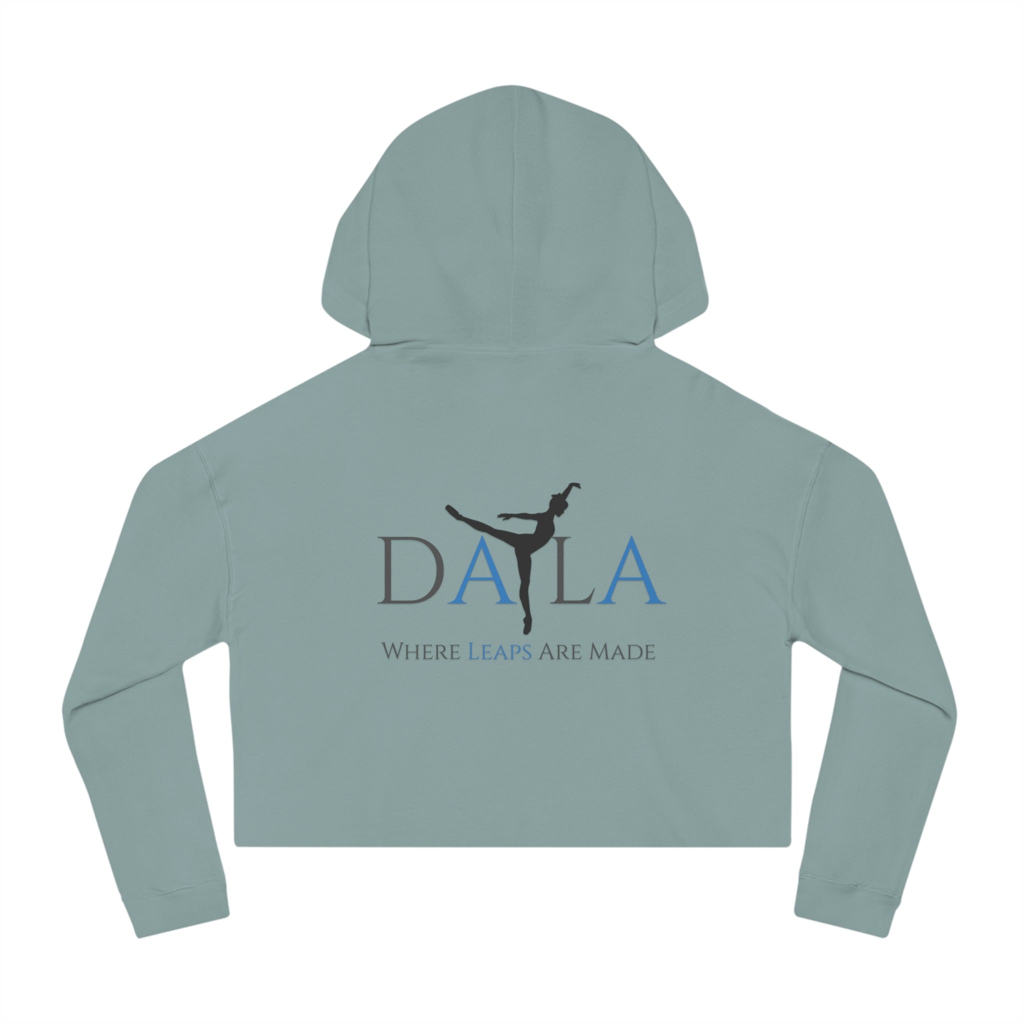 Womens Cropped Hooded Sweatshirt