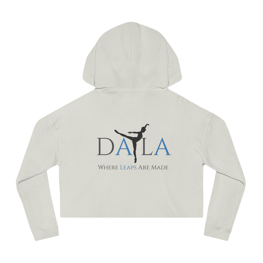 Womens Cropped Hooded Sweatshirt