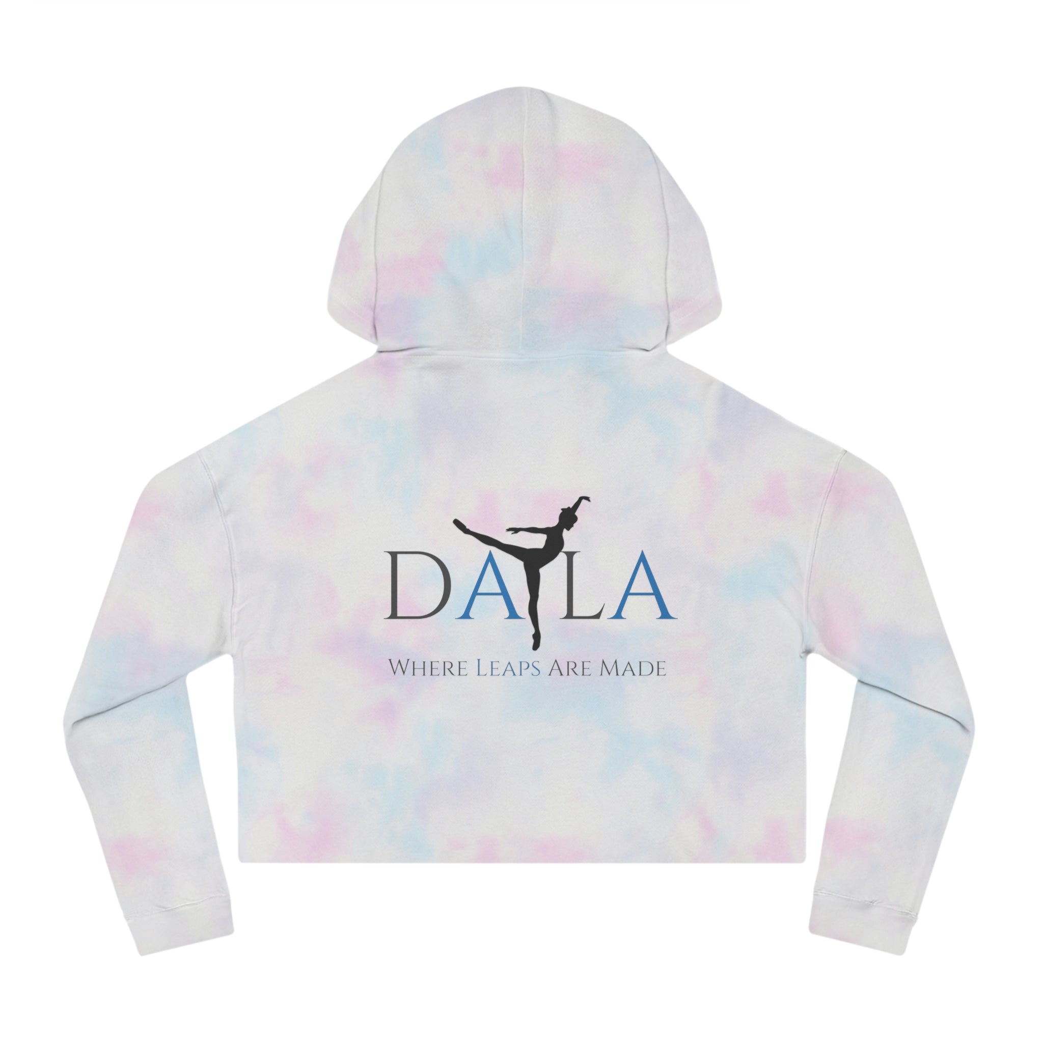 Womens Cropped Hooded Sweatshirt