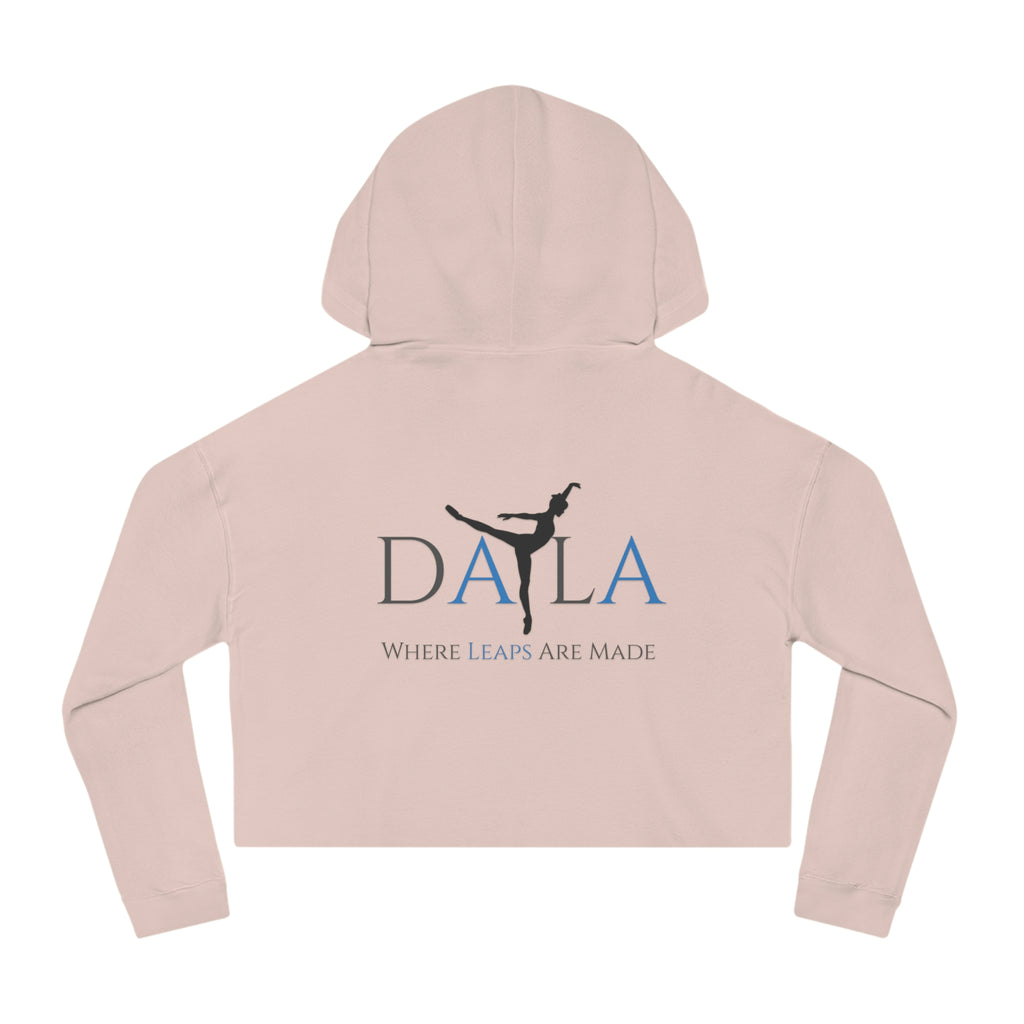 Womens Cropped Hooded Sweatshirt