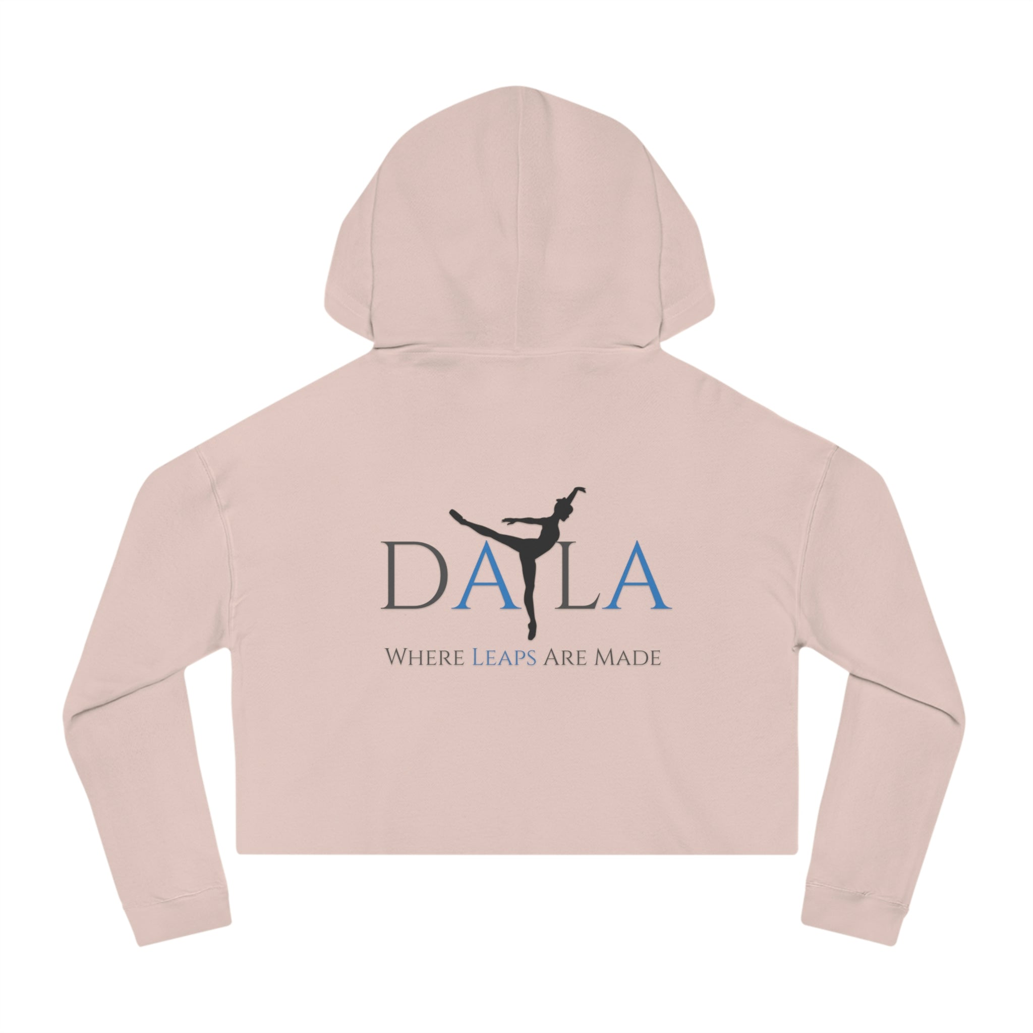 Womens Cropped Hooded Sweatshirt